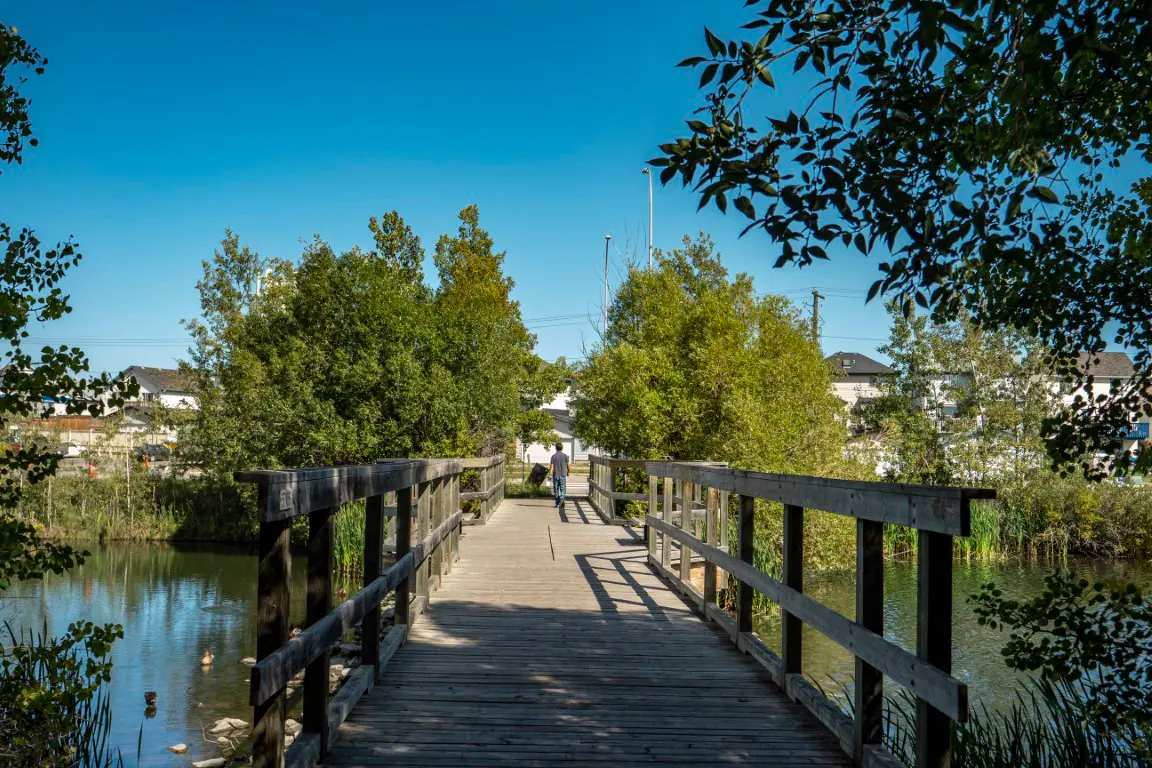 Bridlewood community in Calgary